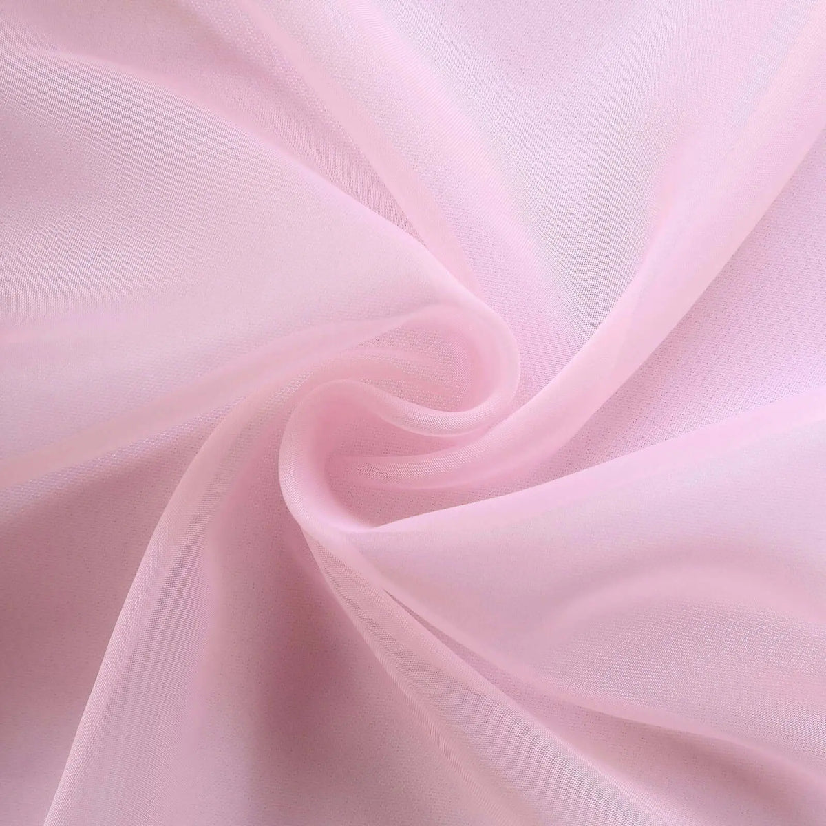 20 Pack Organza Chair Sashes 6"x108" Pink – Reusable Sheer Wedding Chair Bows