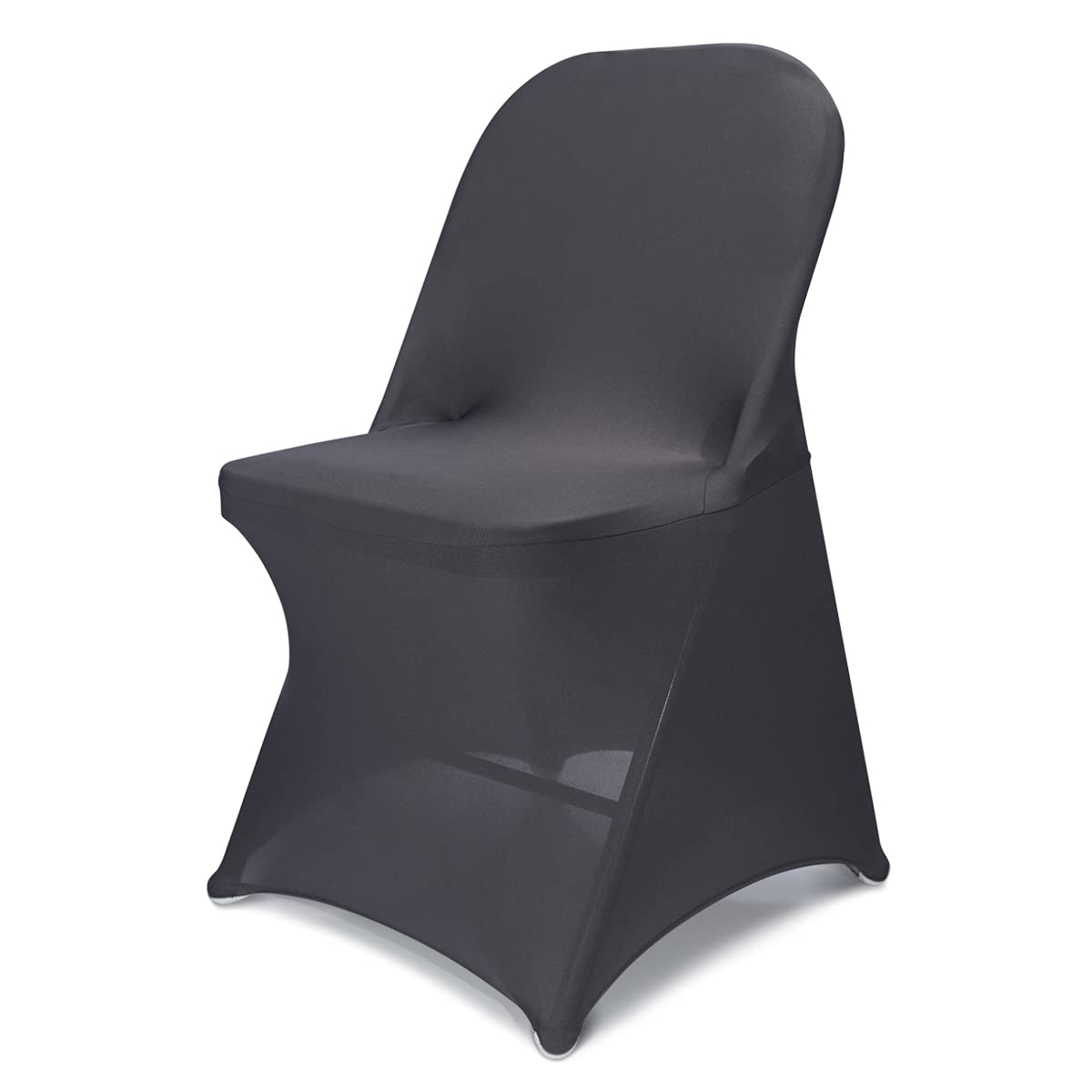 Babenest Stretch Spandex Folding Chair Covers for Wedding, 10PCS White