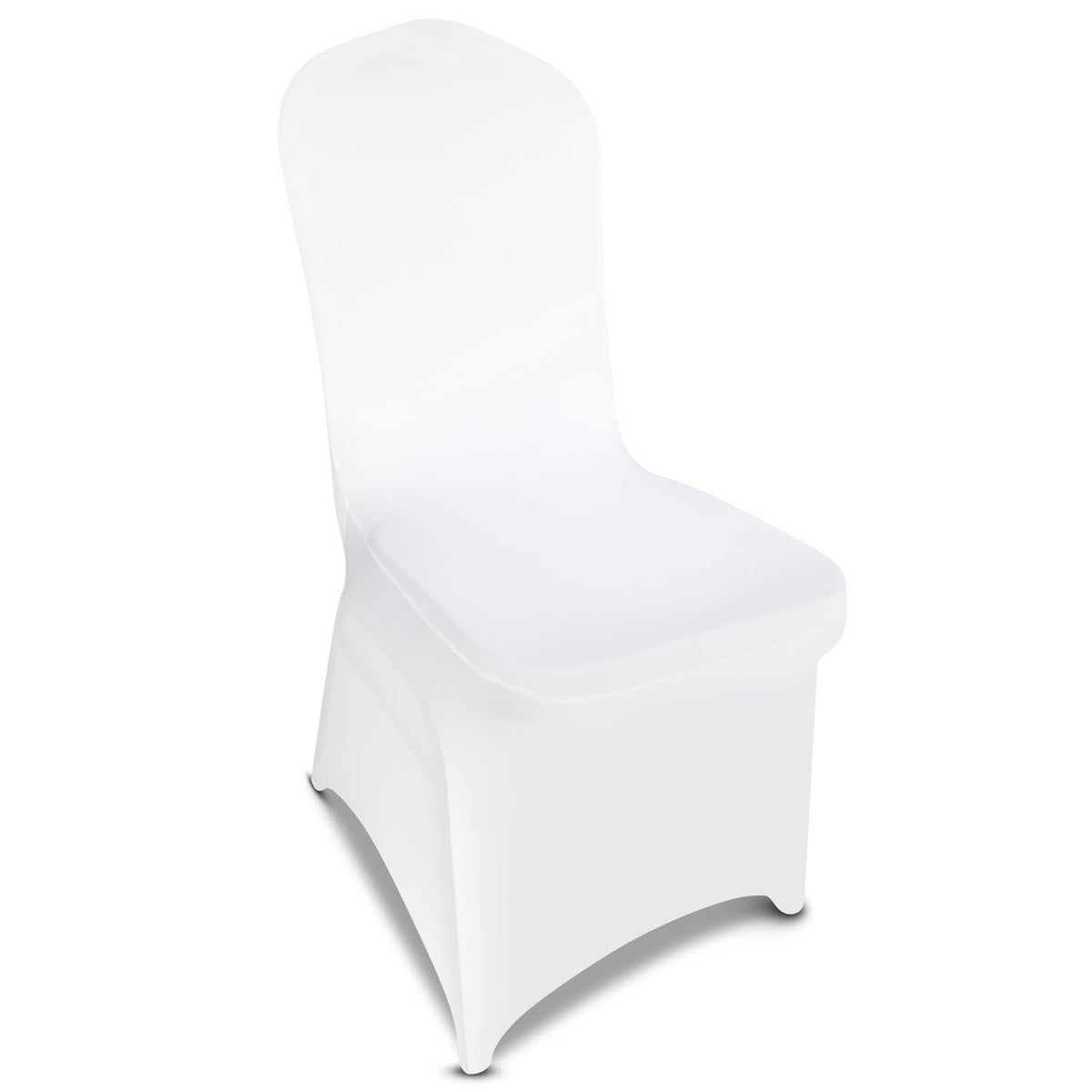 100 Pieces Black Chair Covers - Versatile Stretch Polyester Spandex Dining Chair Slipcovers for Dining, Party, Wedding, Banquet, and More