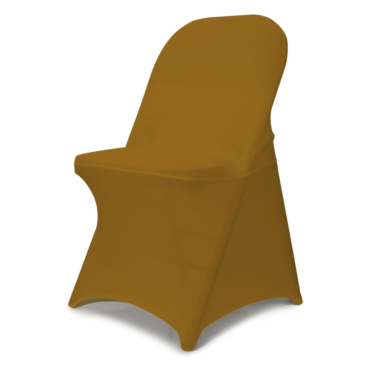 Babenest Stretch Spandex Folding Chair Covers for Wedding, 10PCS White