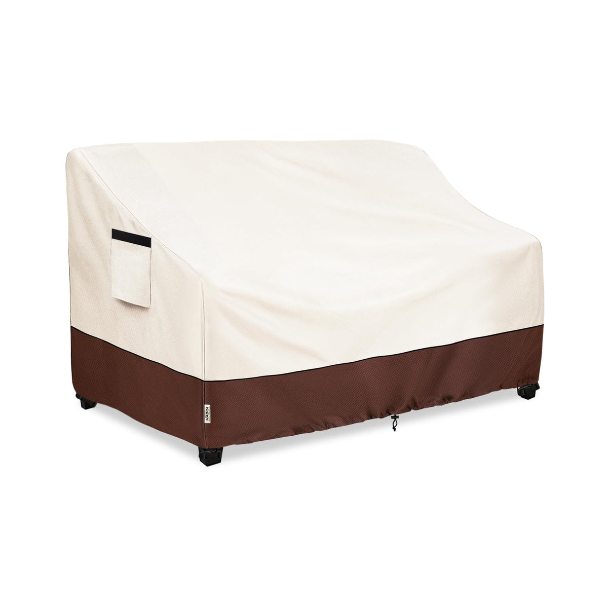 Patio Chair Covers for Outdoor Furniture Waterproof 4 Pack, Heavy Duty Waterproof Outdoor Swivel Chair Cover (30"W x34"D x36"H - Brown)
