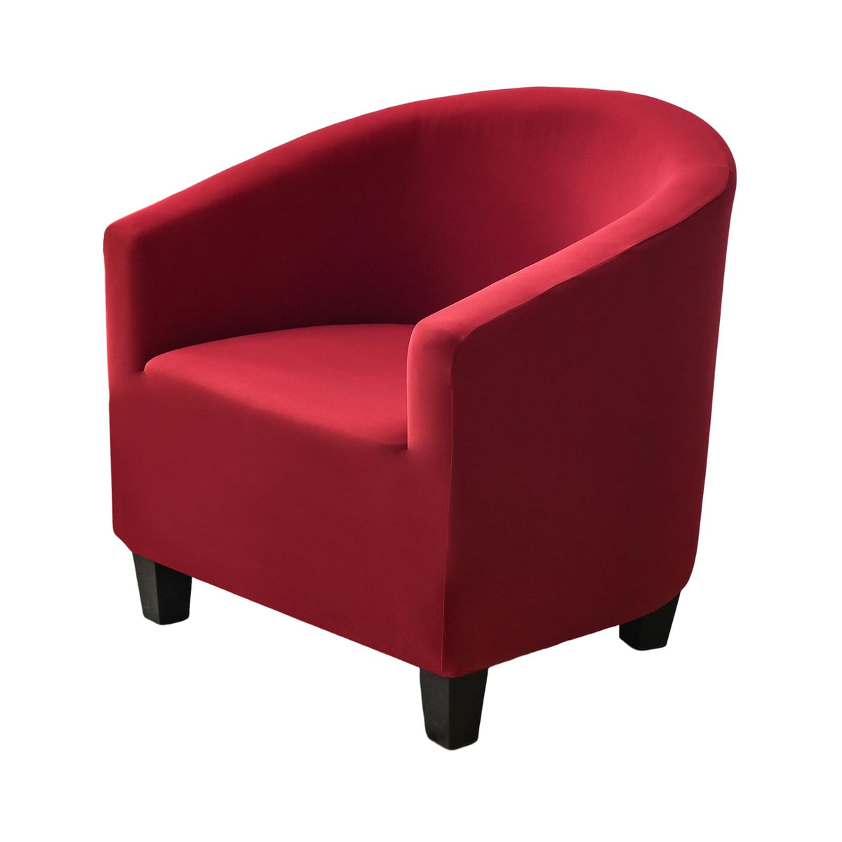 NILUOH Club Chair Slipcover Jacquard Tub Chair Cover Stretch Armchair Covers Sofa Cover Furniture Protector for Living Room (Jacquard Off-White)