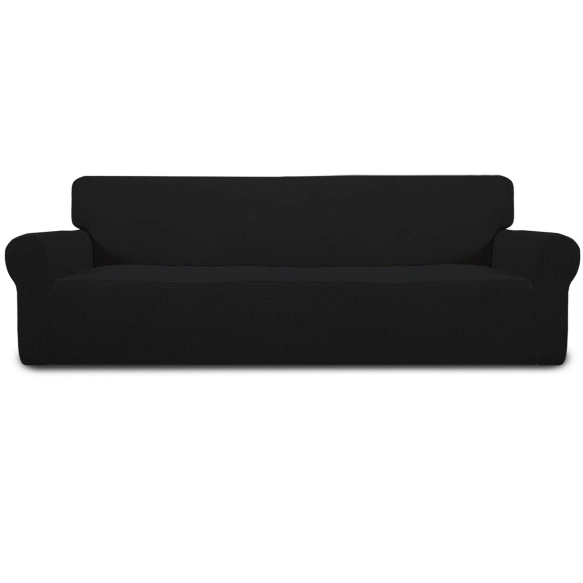 Easy-Going Stretch Chair Sofa Slipcover Washable Dark Gray