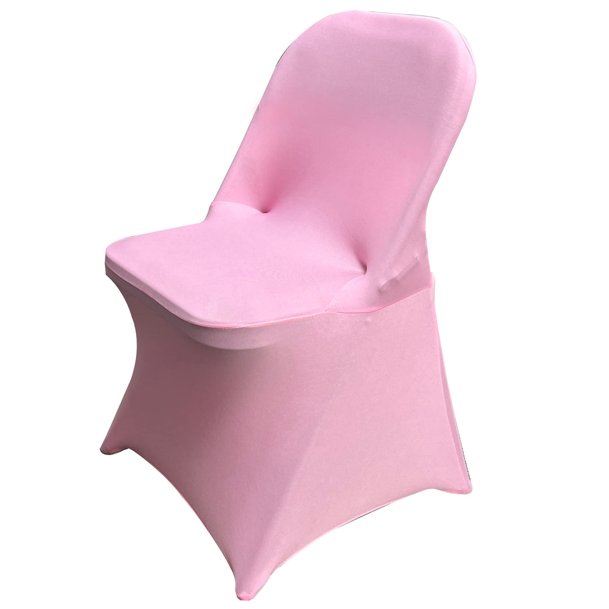HAINARverS Stretch Spandex Folding Chair Covers 30PCS White Universal