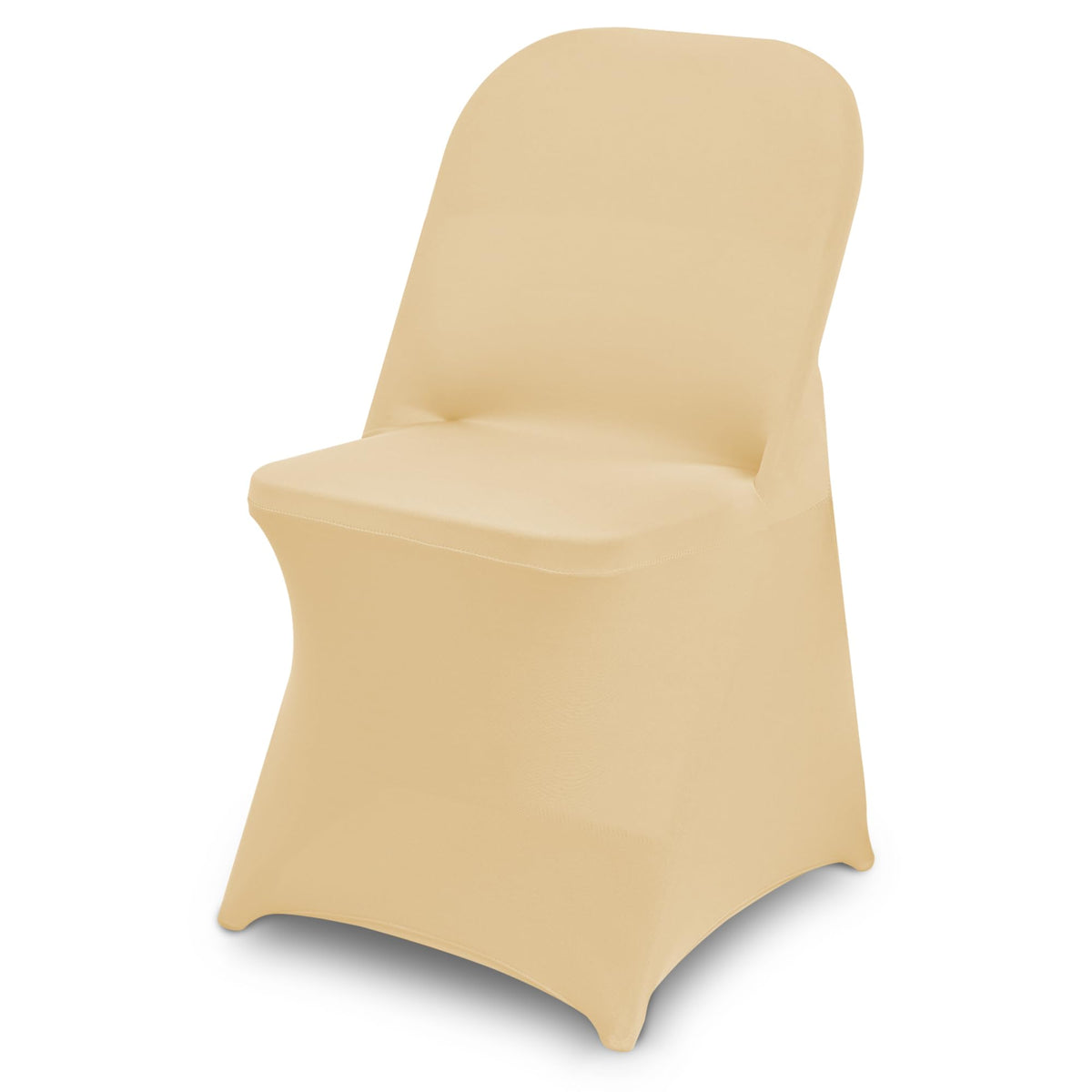 10 Packs White Spandex Stretch Folding Chair Covers Wedding Party
