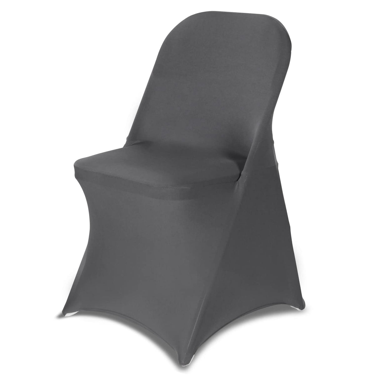 HAINARverS Stretch Spandex Folding Chair Covers 30PCS White Universal
