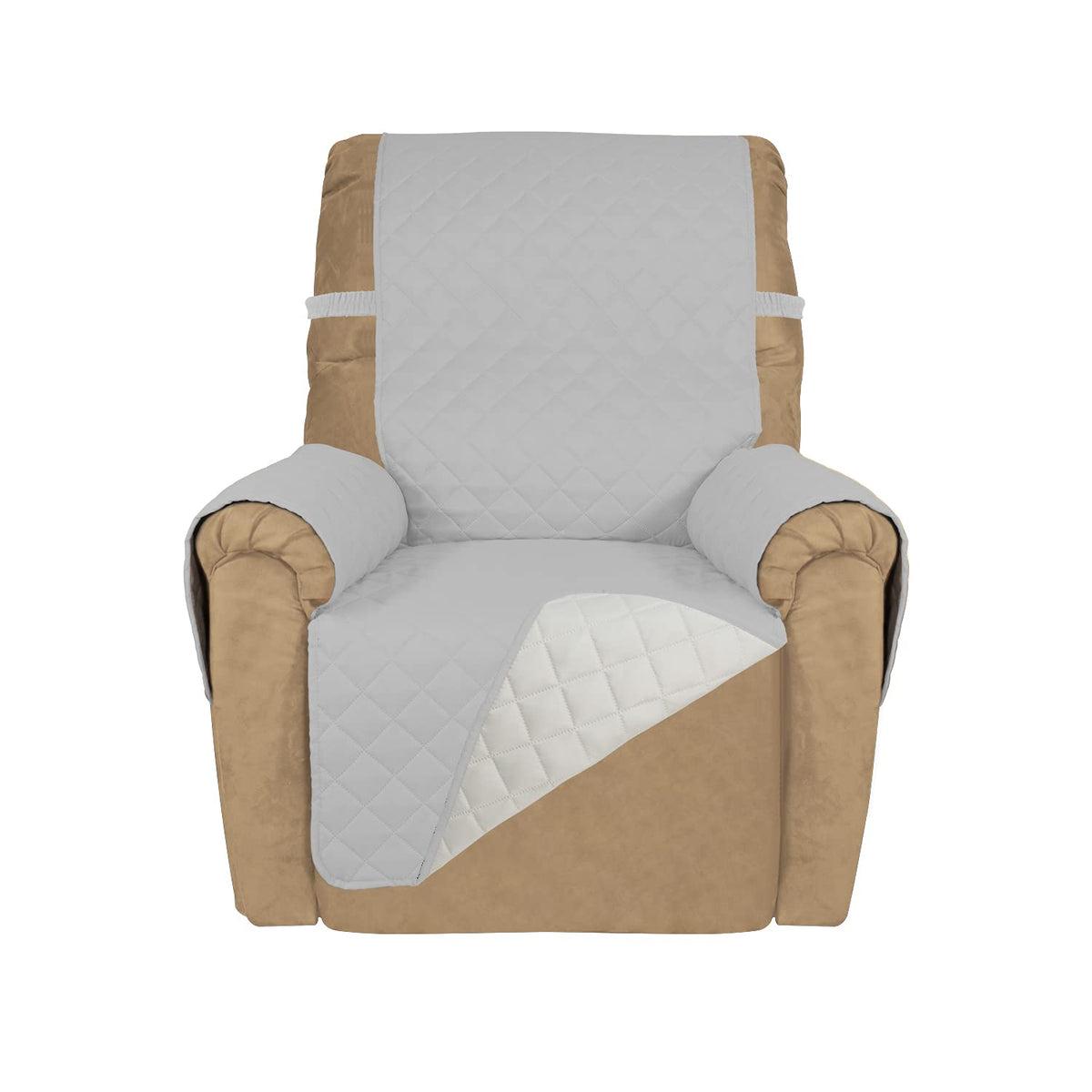 PureFit Reversible Recliner Chair Covers Couch Covers for Dogs, 19 in