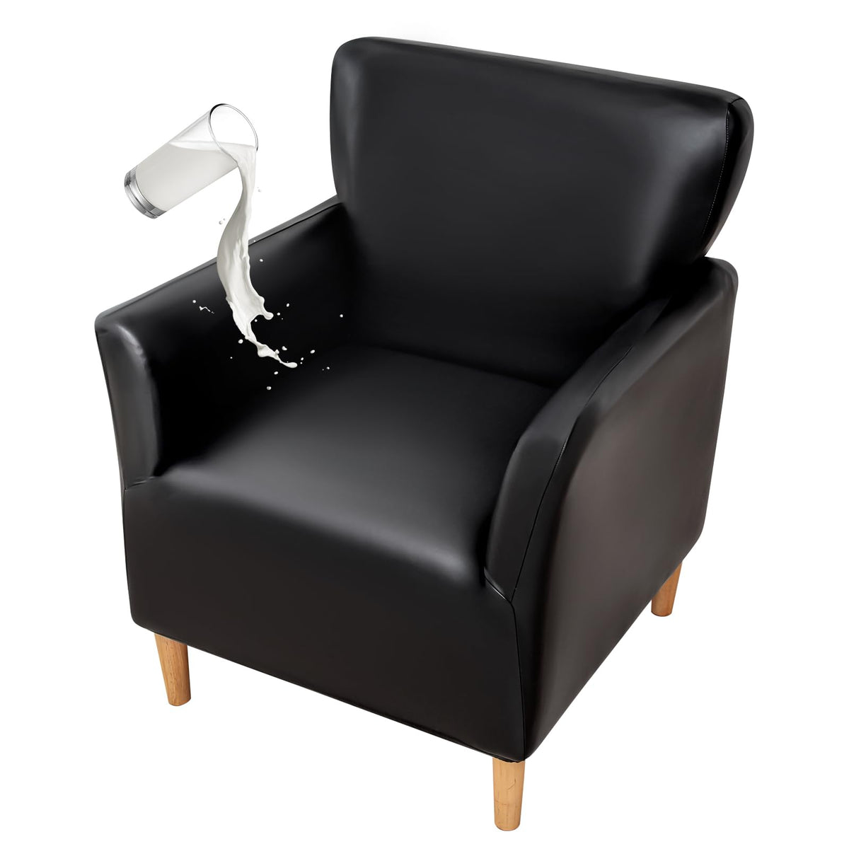 FUANGUI Banquet Armchair Slipcover Chair Covers with Arms