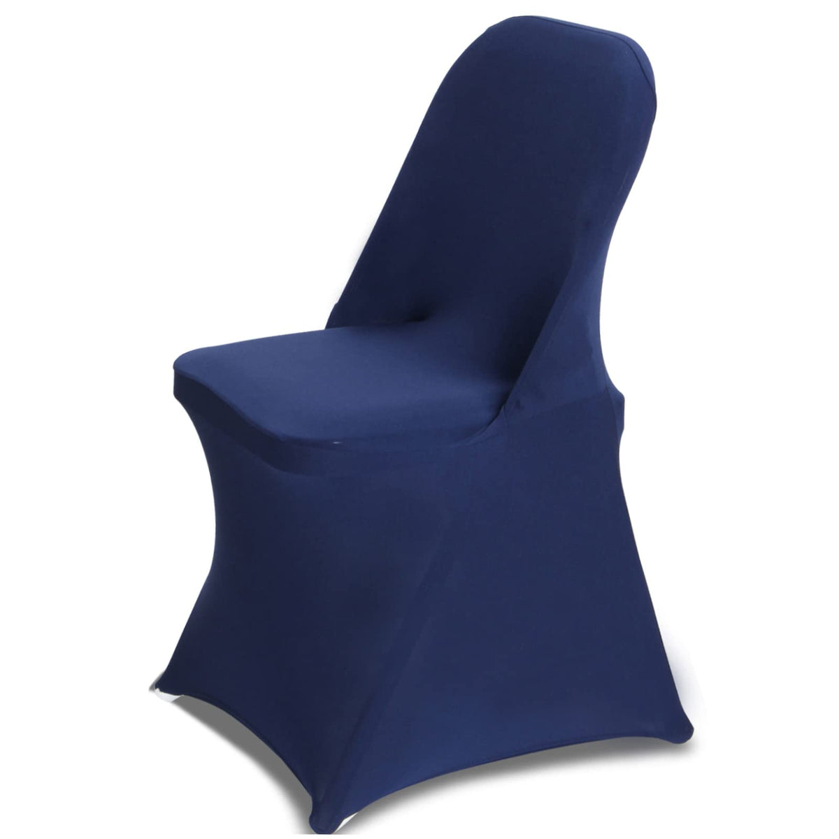 HAINARverS Stretch Spandex Folding Chair Covers 30PCS White Universal
