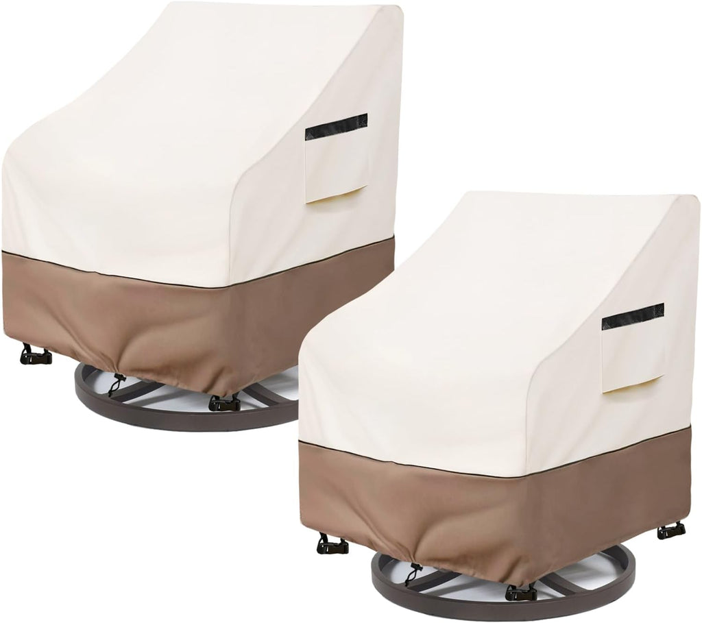 Patio Chair Covers Waterproof 2 Pack, 33" W x 35" D x 36" H