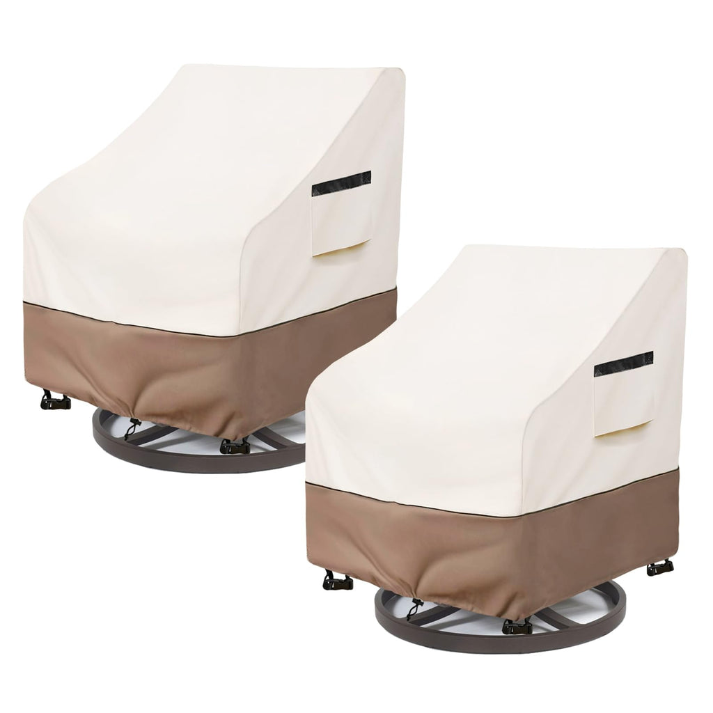 Patio Chair Covers Waterproof 2 Pack, 33" W x 35" D x 36" H
