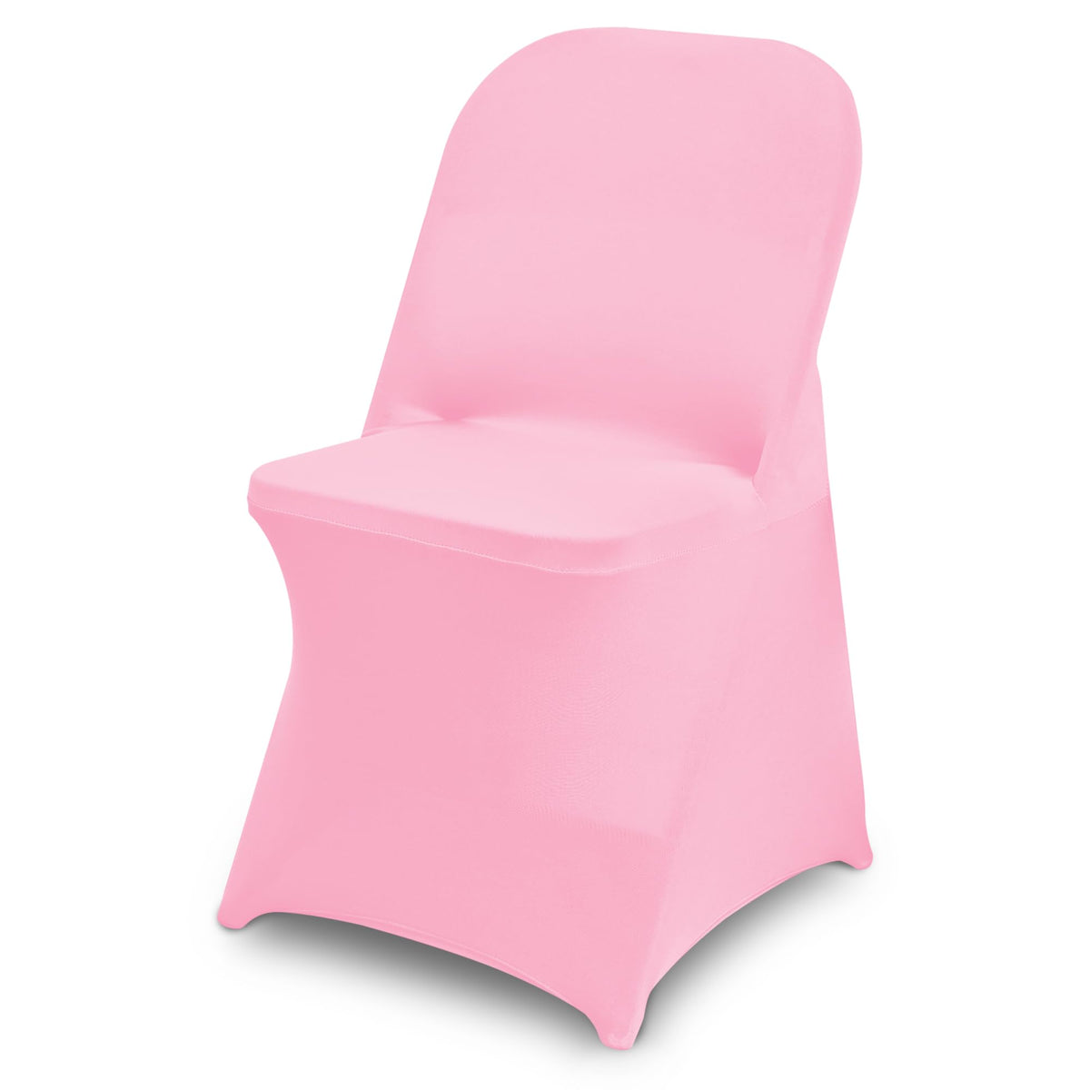 10 Packs White Spandex Stretch Folding Chair Covers Wedding Party