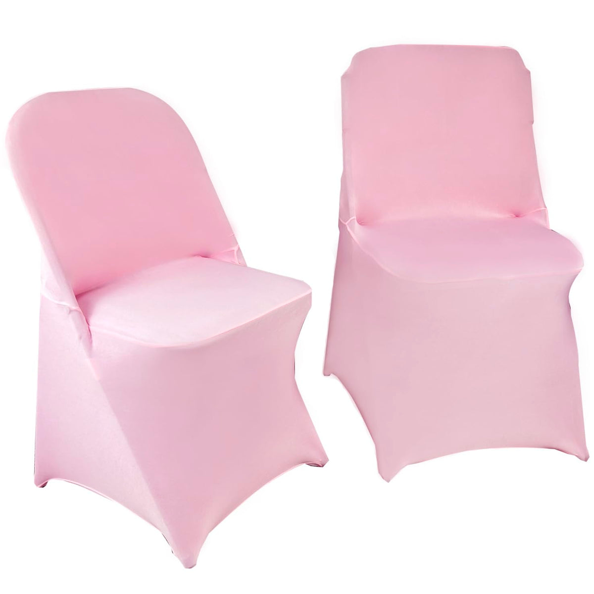 40PCS Spandex Folding Waterproof Chair Covers for Party,White New