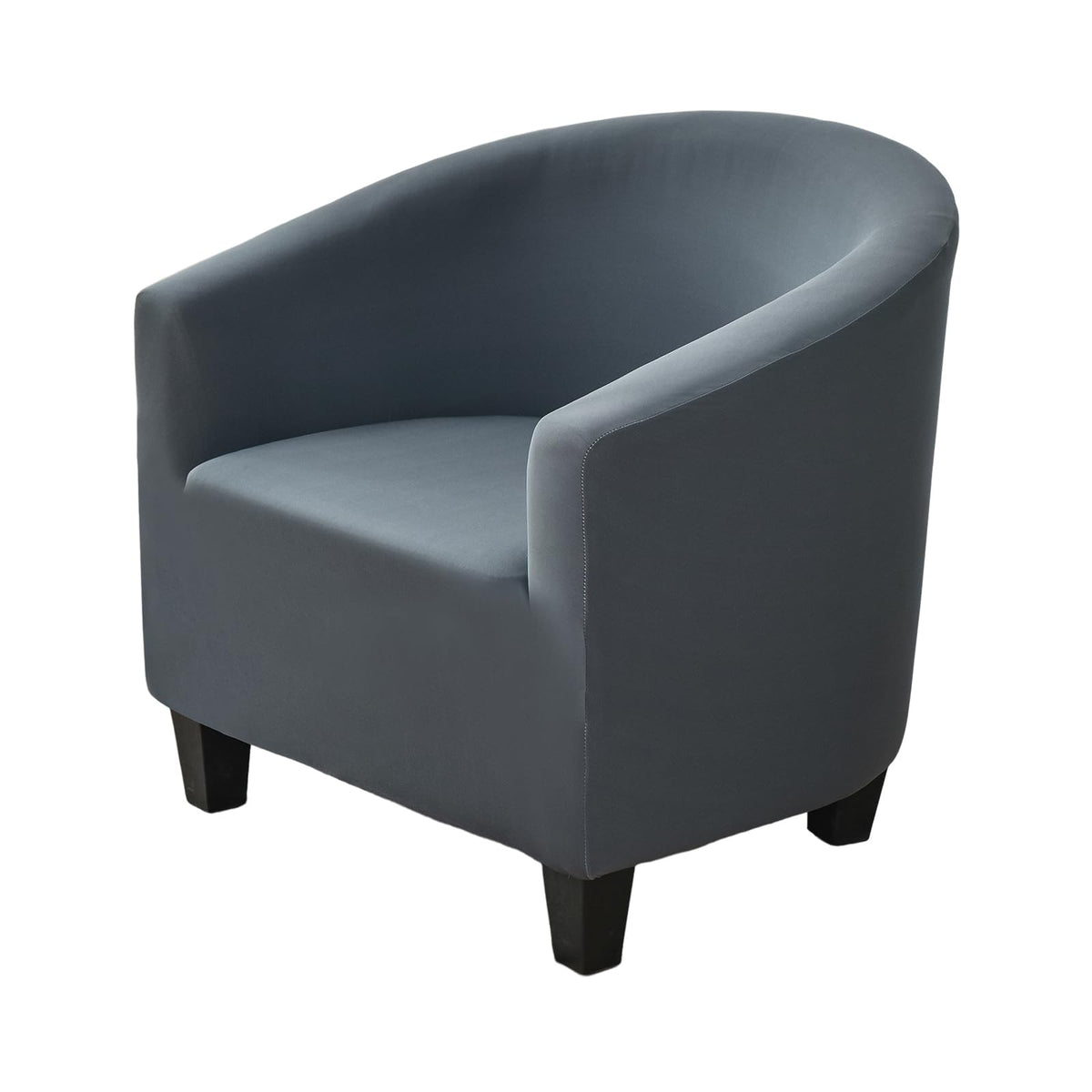 NILUOH Club Chair Slipcover Jacquard Tub Chair Cover Stretch Armchair Covers Sofa Cover Furniture Protector for Living Room (Jacquard Off-White)