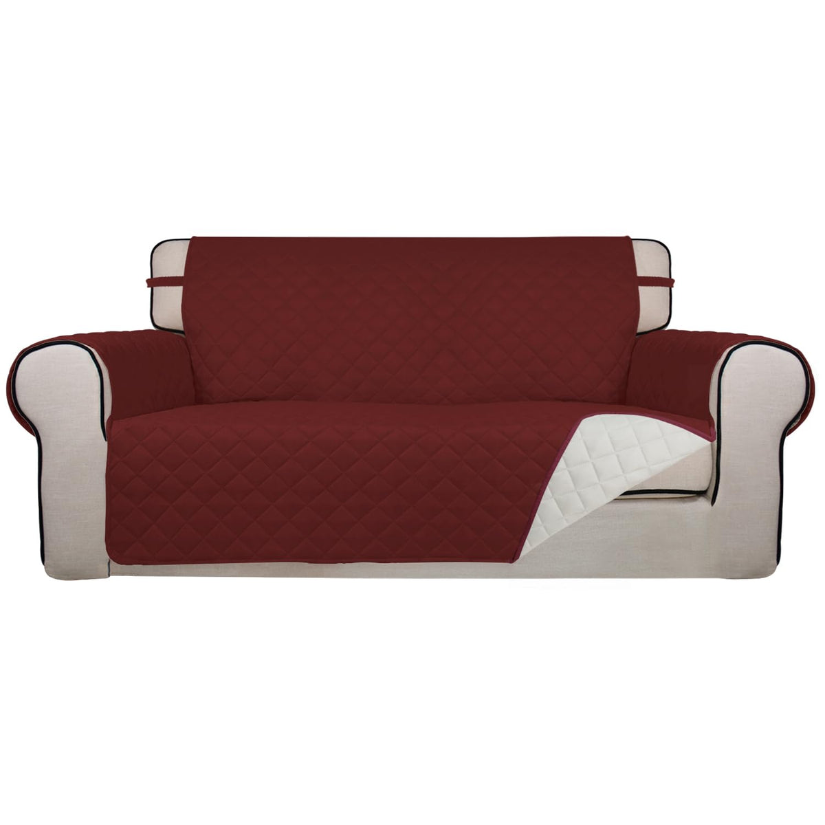PureFit Reversible Recliner Chair Covers Couch Covers for Dogs, 19 in