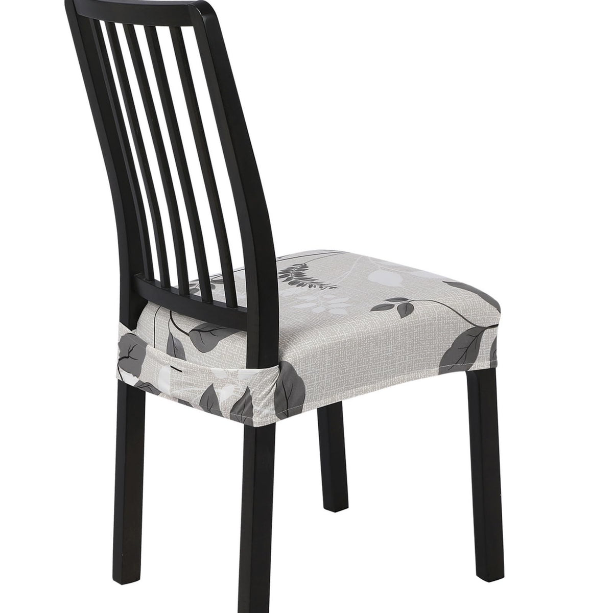 SearchI Dining Chair Seat Covers, Rear Covered(Fall Flower, 4pcs)