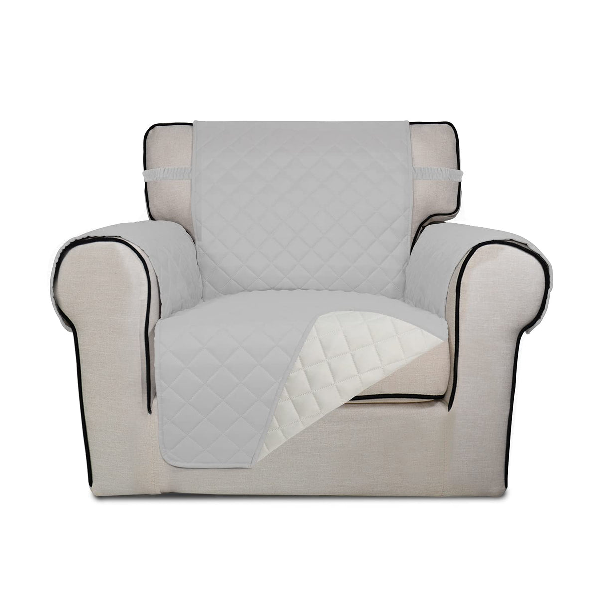PureFit Reversible Recliner Chair Covers Couch Covers for Dogs, 19 in