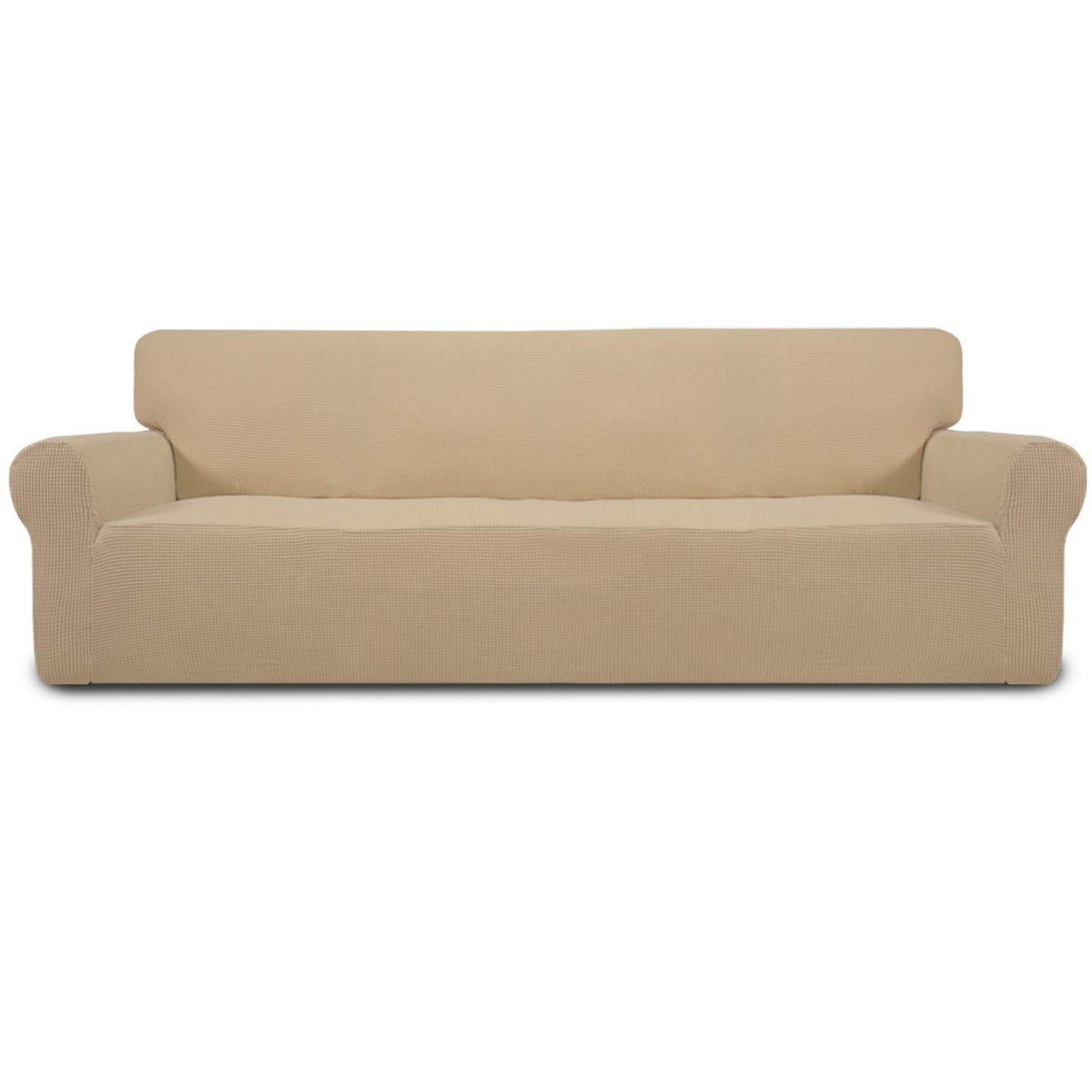 Easy-Going Stretch Chair Sofa Slipcover Washable Dark Gray