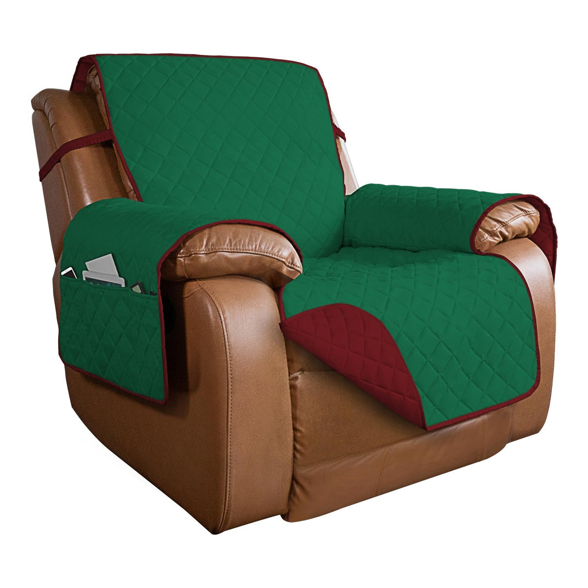 PureFit Reversible Recliner Chair Covers Couch Covers for Dogs, 19 in
