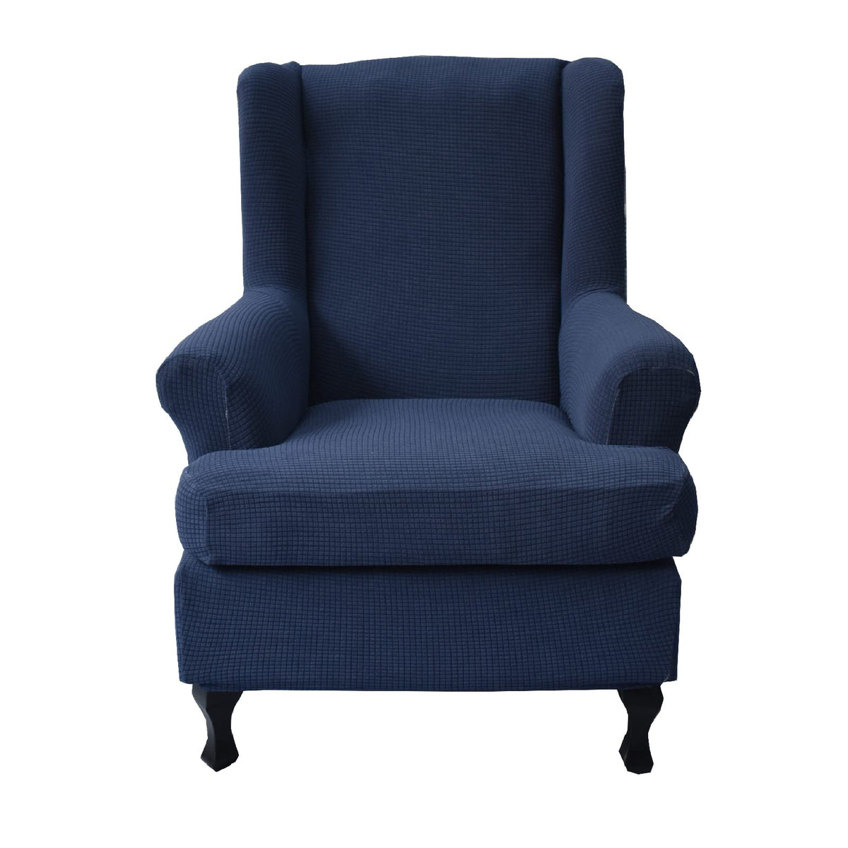KRFOONN Stretch Wing Chair Slipcovers 2 Piece Wingback Chair Covers, A13