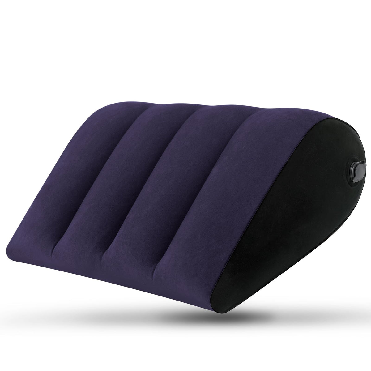 Portable Inflatable Wedge Pillow 2 Pack, Body Positioner for Sleep Support, Adjustable Travel Pillow - Lightweight Bed/Leg Support Pillow, for Home Outdoor Travel Blue