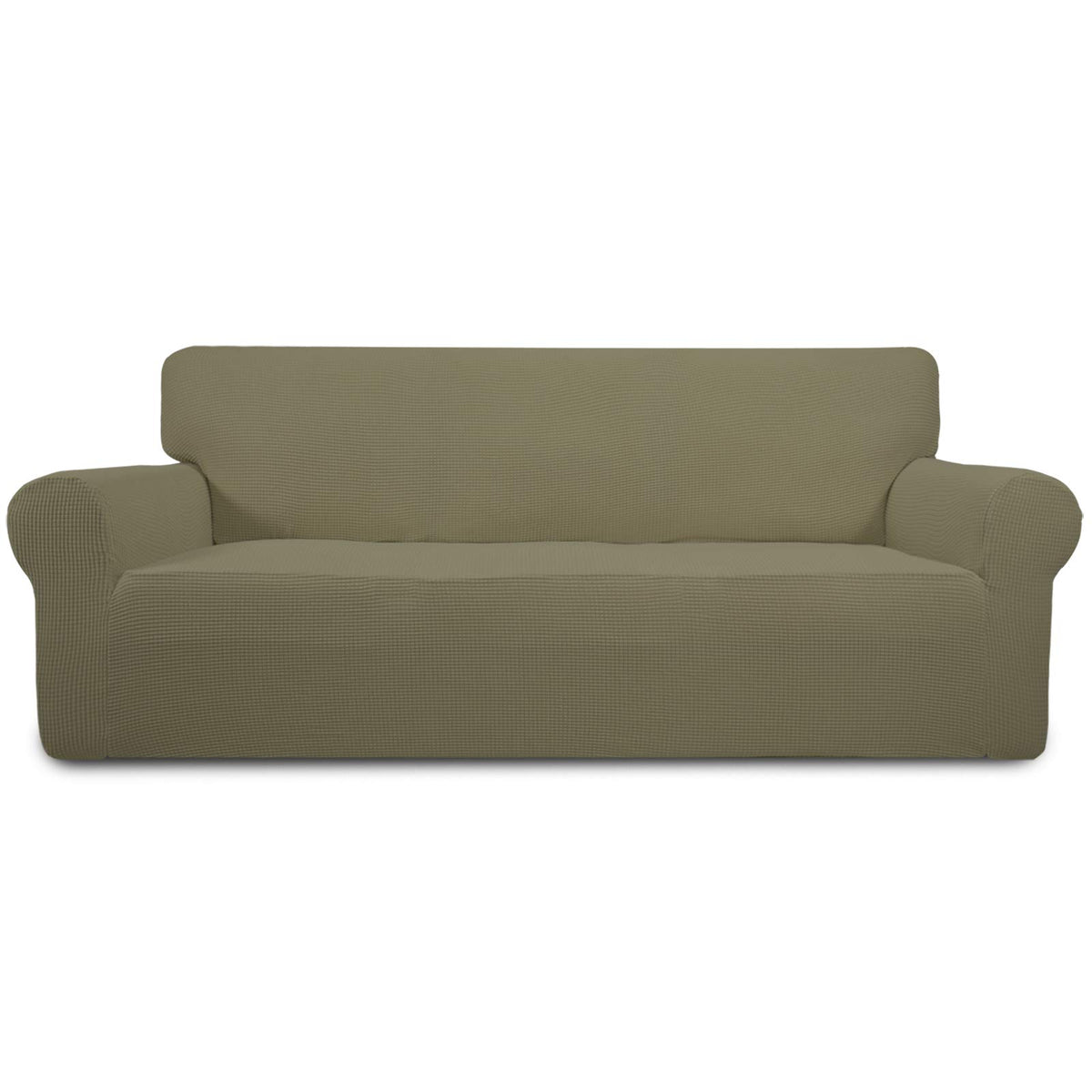 Easy-Going Stretch Chair Sofa Slipcover Washable Dark Gray