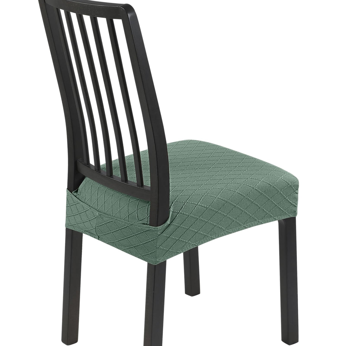 SearchI Dining Chair Seat Covers, Rear Covered(Fall Flower, 4pcs)