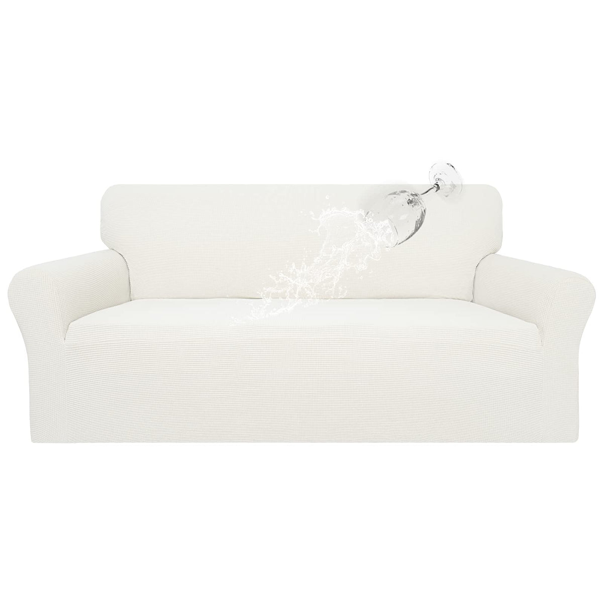 Easy-Going 100% Waterproof Chair Couch Cover, Stretch Jacquard Sofa Cover