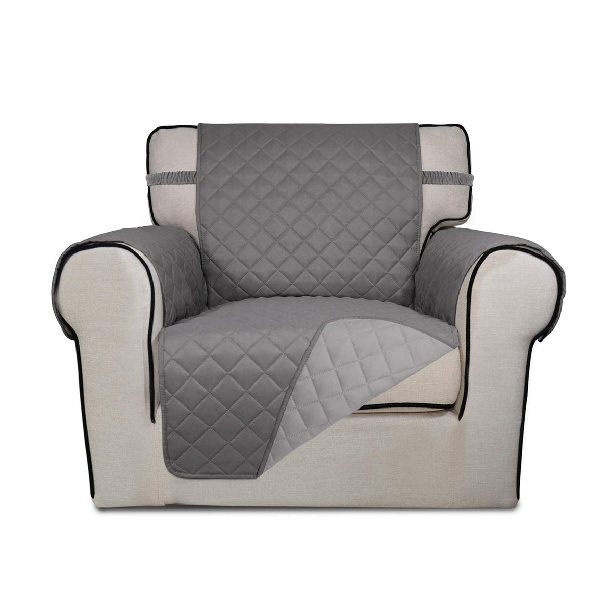 PureFit Reversible Recliner Chair Covers Couch Covers for Dogs, 19 in