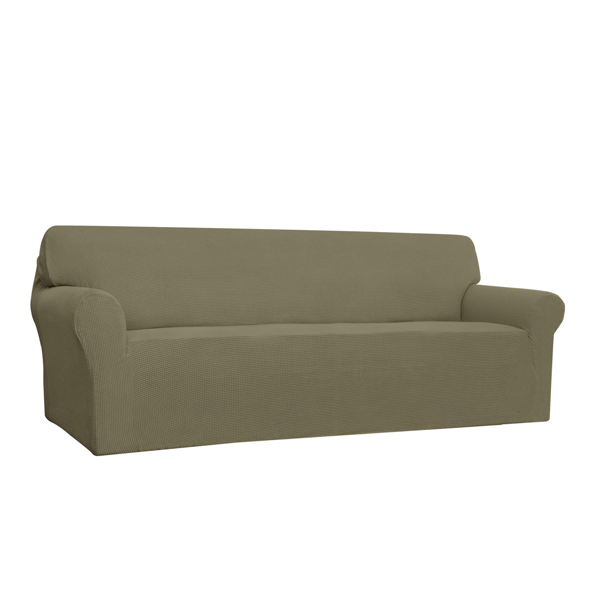 Easy-Going Stretch Chair Sofa Slipcover Washable Dark Gray