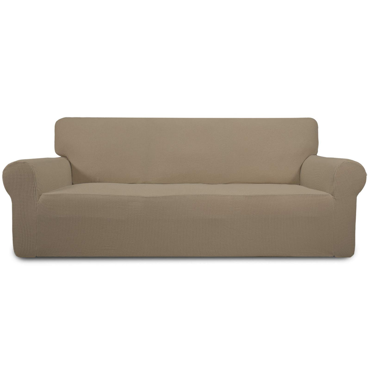 Easy-Going Stretch Chair Sofa Slipcover Washable Dark Gray