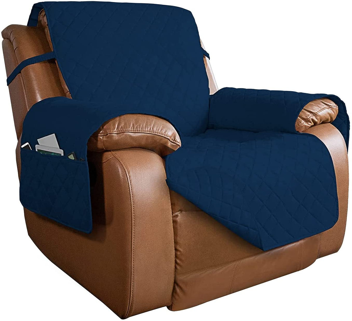 PureFit Reversible Recliner Chair Covers Couch Covers for Dogs, 19 in