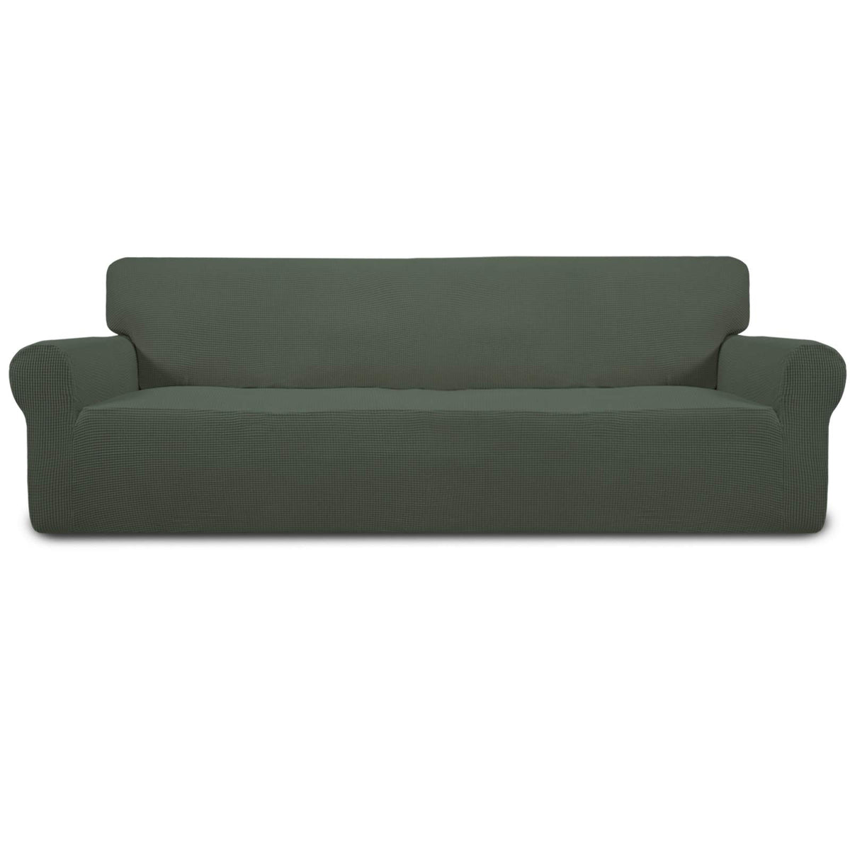 Easy-Going Stretch Chair Sofa Slipcover Washable Dark Gray
