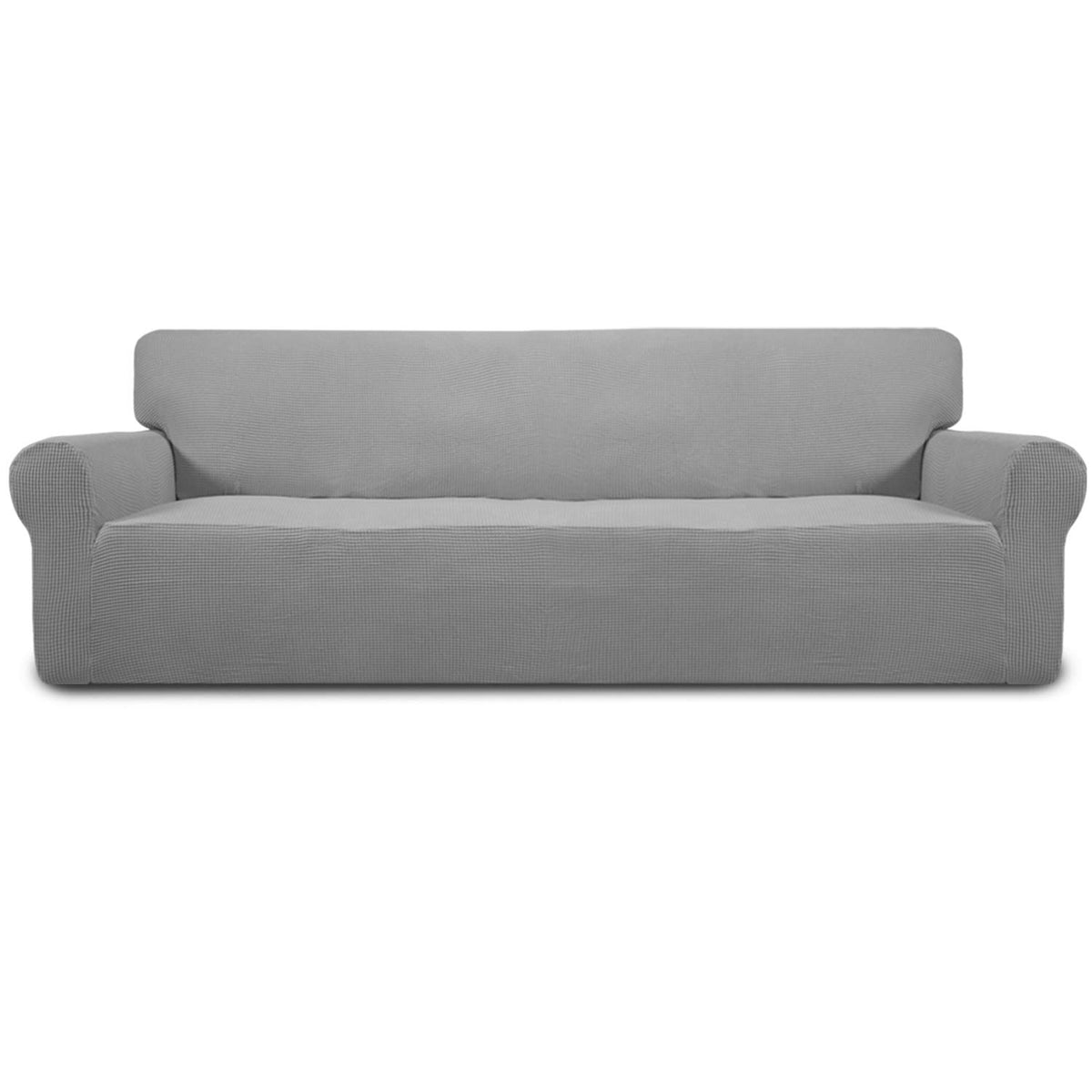 Easy-Going Stretch Chair Sofa Slipcover Washable Dark Gray