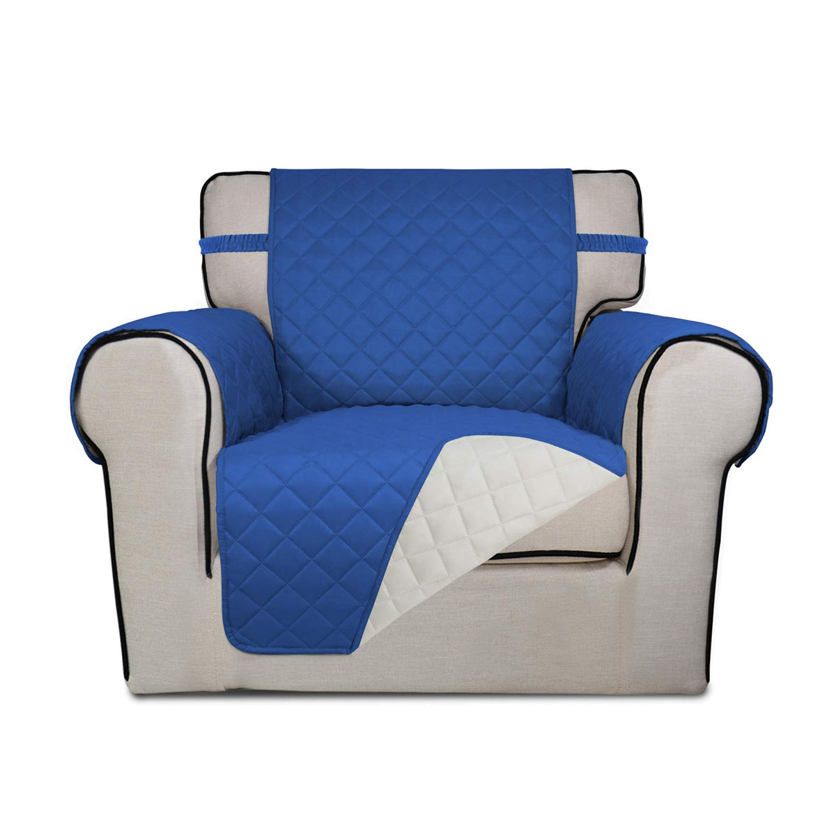 PureFit Reversible Recliner Chair Covers Couch Covers for Dogs, 19 in