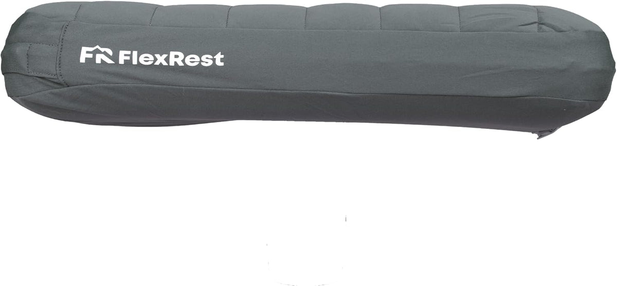 Puff Premium Inflatable Pillow | Perfect for Camping or Travel | Includes a Machine Washable Cover for Extra Comfort | Slate