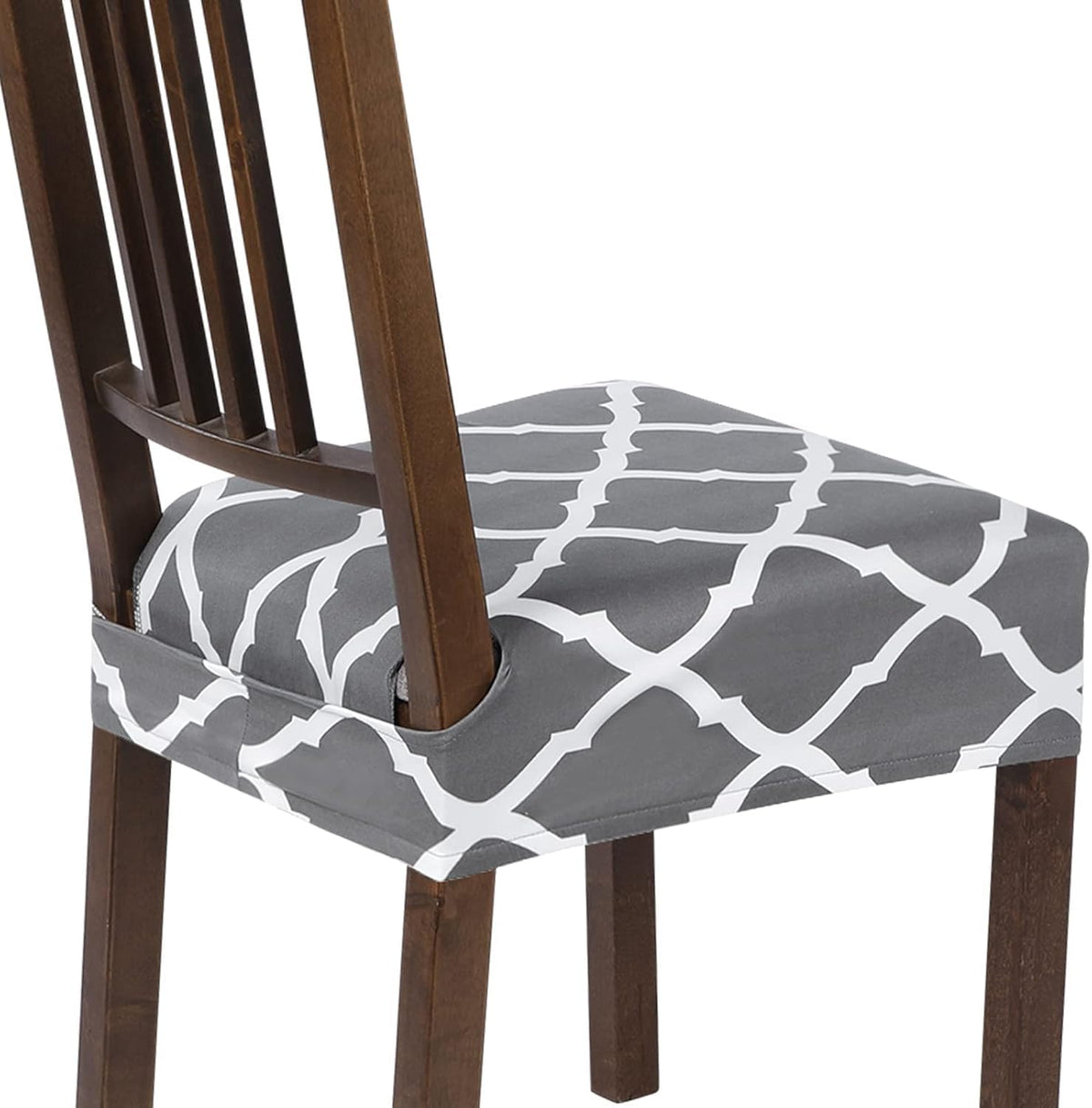 SearchI Dining Chair Seat Covers, Rear Covered(Fall Flower, 4pcs)
