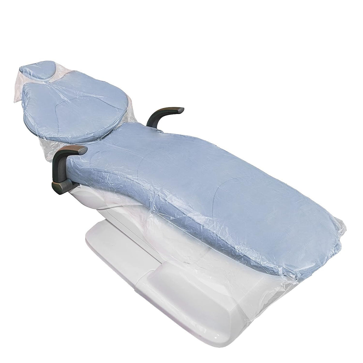 JMU 125Pcs Disposable Dental Full Chair Covers 29" x 80" Chair Clear Sleeve