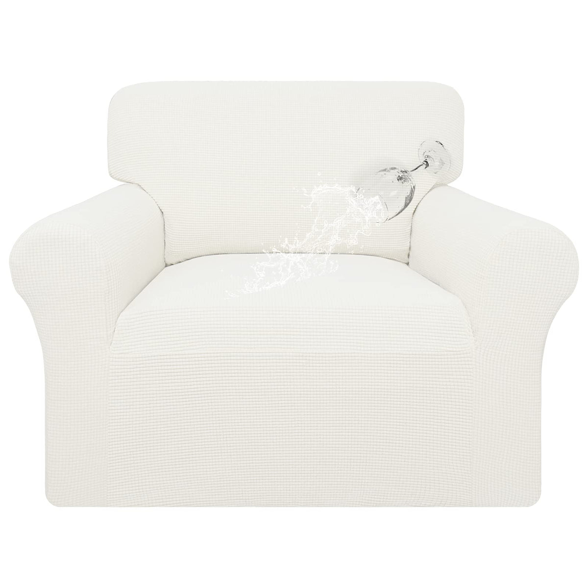Easy-Going 100% Waterproof Chair Couch Cover, Stretch Jacquard Sofa Cover