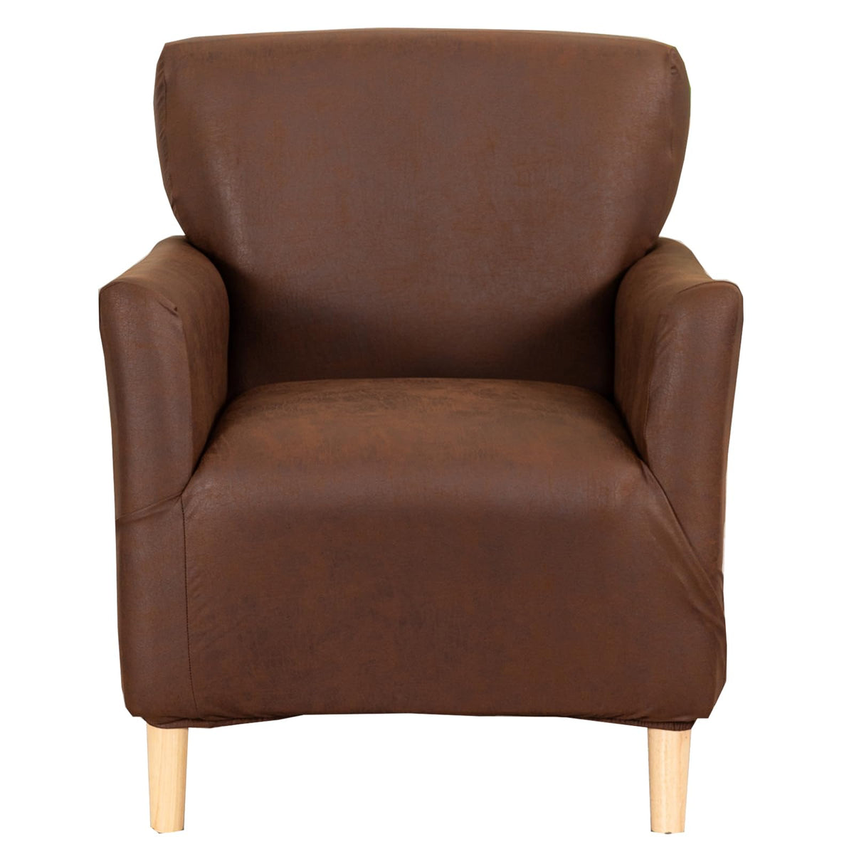 CRFATOP Accent Chair Cover,Stretch Armchair Slipcover for Living Room,Beige