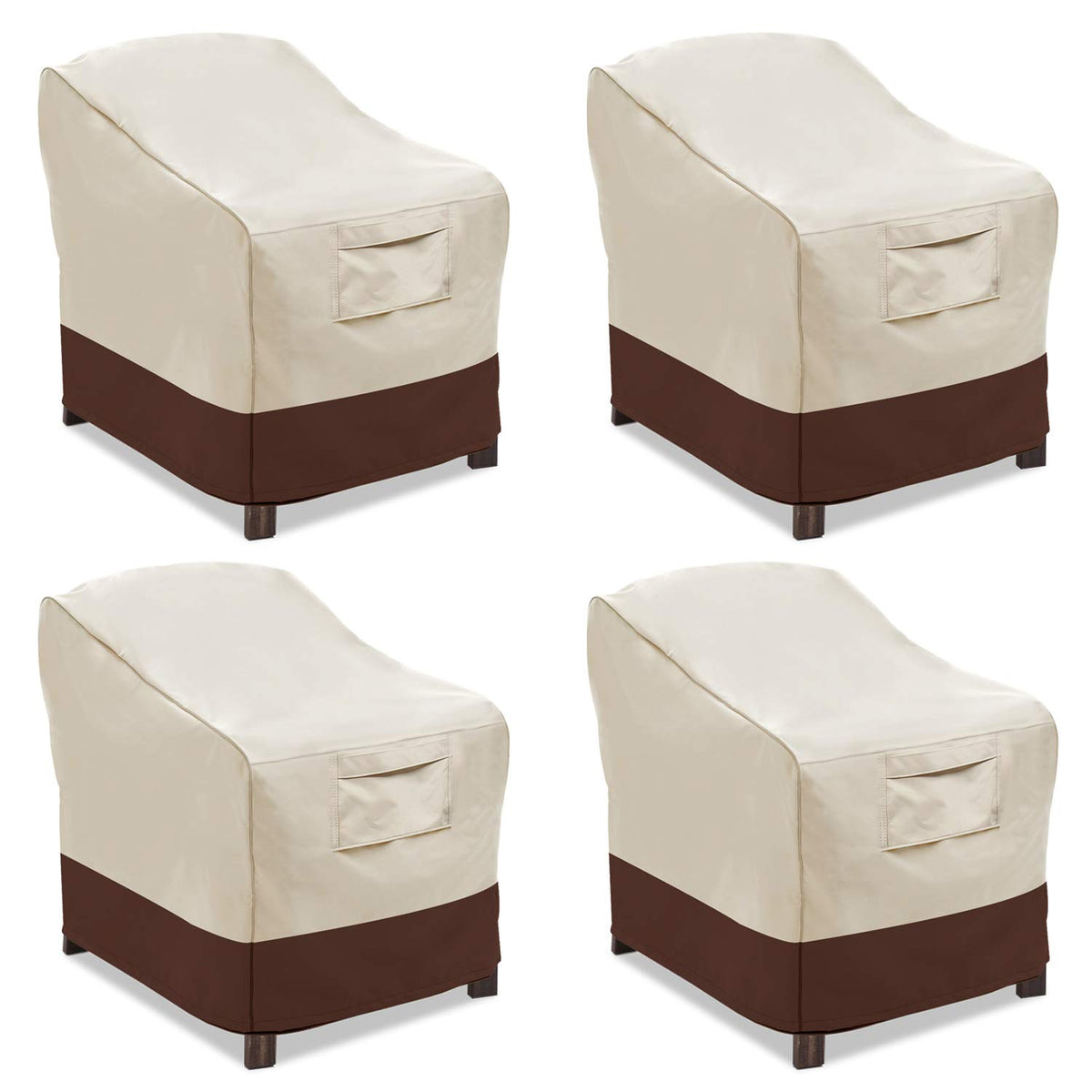 Vailge Patio Chair Covers & Outdoor Furniture Covers Heavy-Duty Waterproof