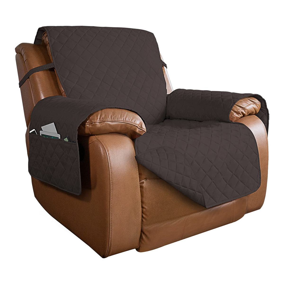 PureFit Reversible Recliner Chair Covers Couch Covers for Dogs, 19 in