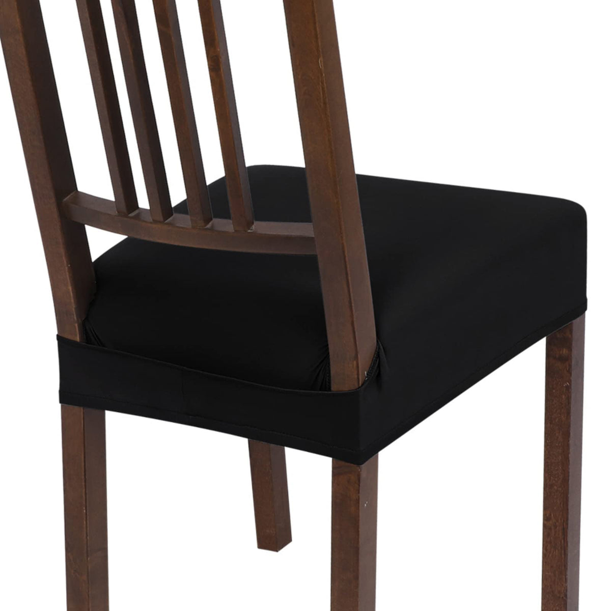 SearchI Dining Chair Seat Covers, Rear Covered(Fall Flower, 4pcs)