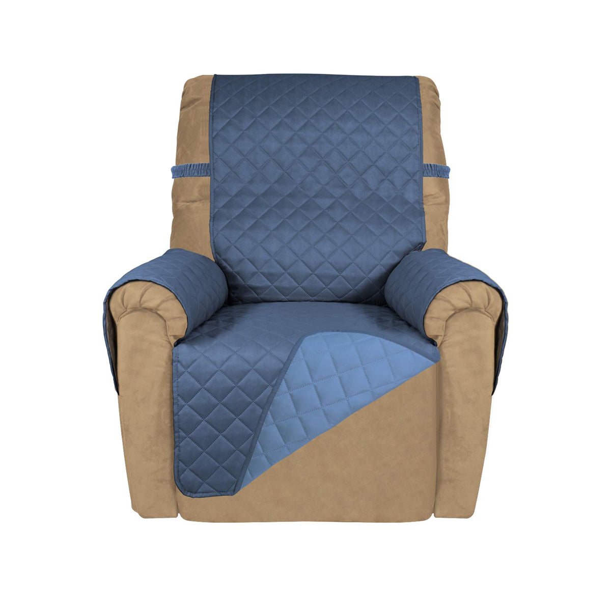 PureFit Reversible Recliner Chair Covers Couch Covers for Dogs, 19 in