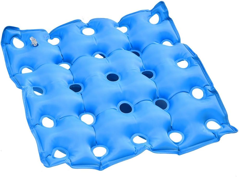 TURNSOLE Waffle Cushion for Pressure Sores Chair - Bed Sore Cushions for Butt for Elderly - Pressure Sore Cushions for Sitting in Recliner - Inflatable Seat Cushion for Pressure Relief