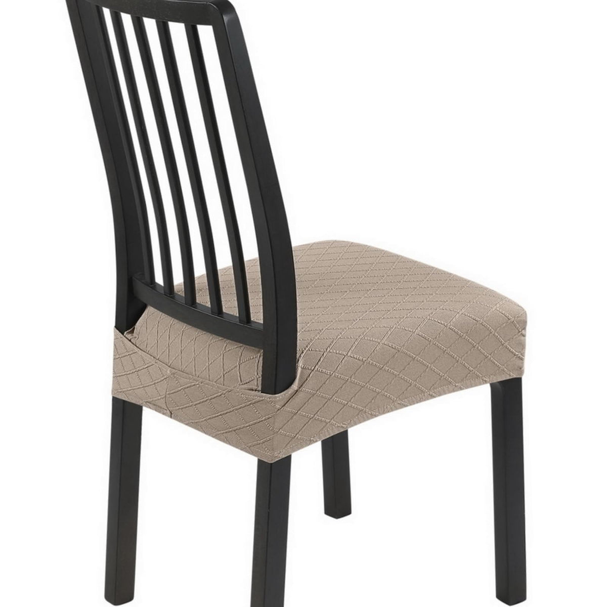 SearchI Dining Chair Seat Covers, Rear Covered(Fall Flower, 4pcs)