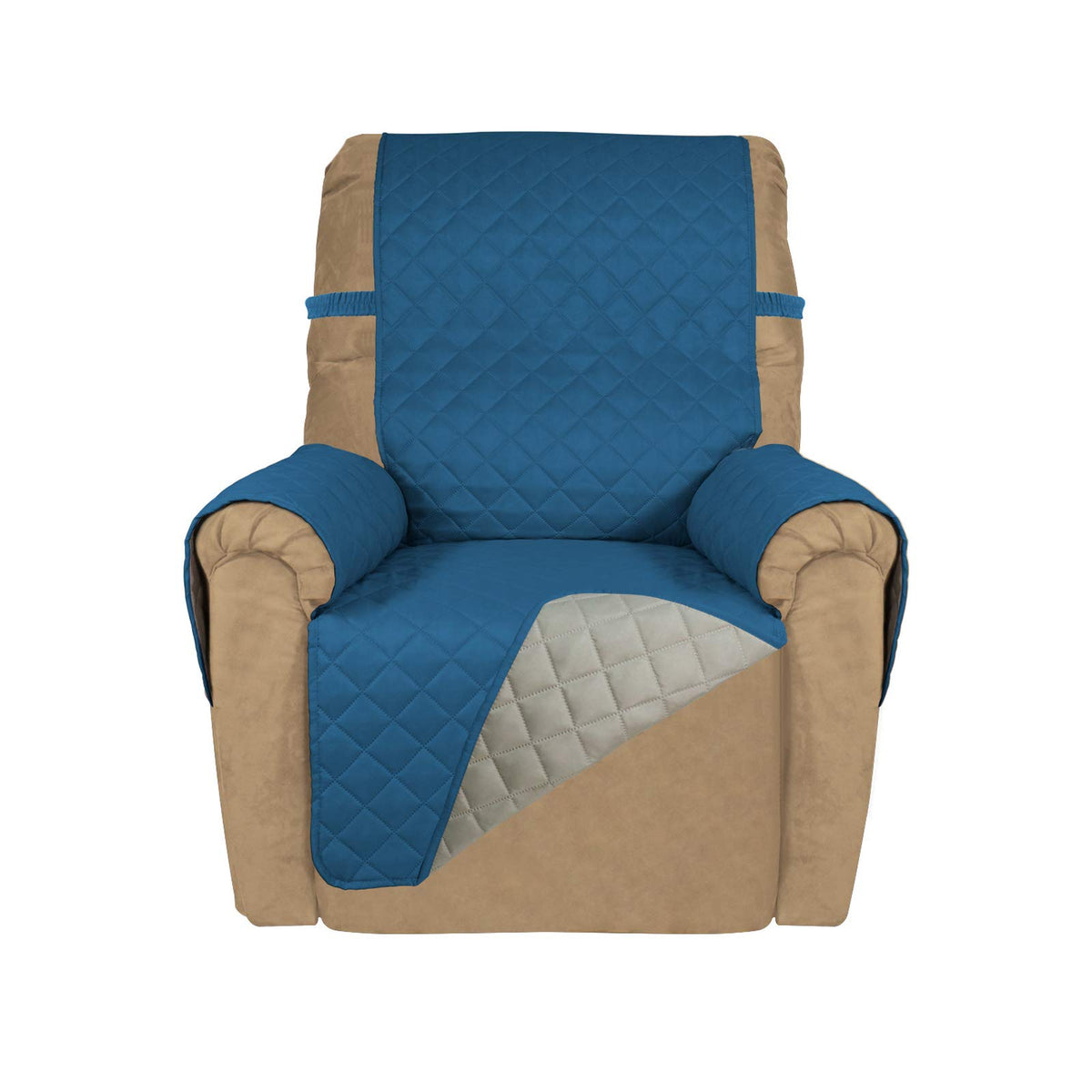 PureFit Reversible Recliner Chair Covers Couch Covers for Dogs, 19 in