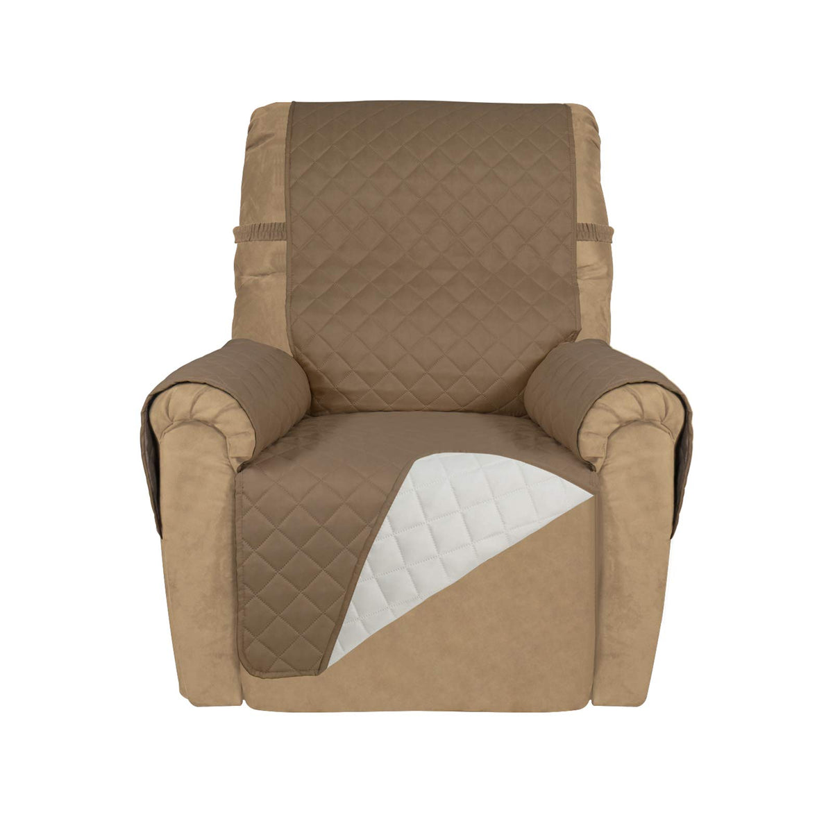 PureFit Reversible Recliner Chair Covers Couch Covers for Dogs, 19 in