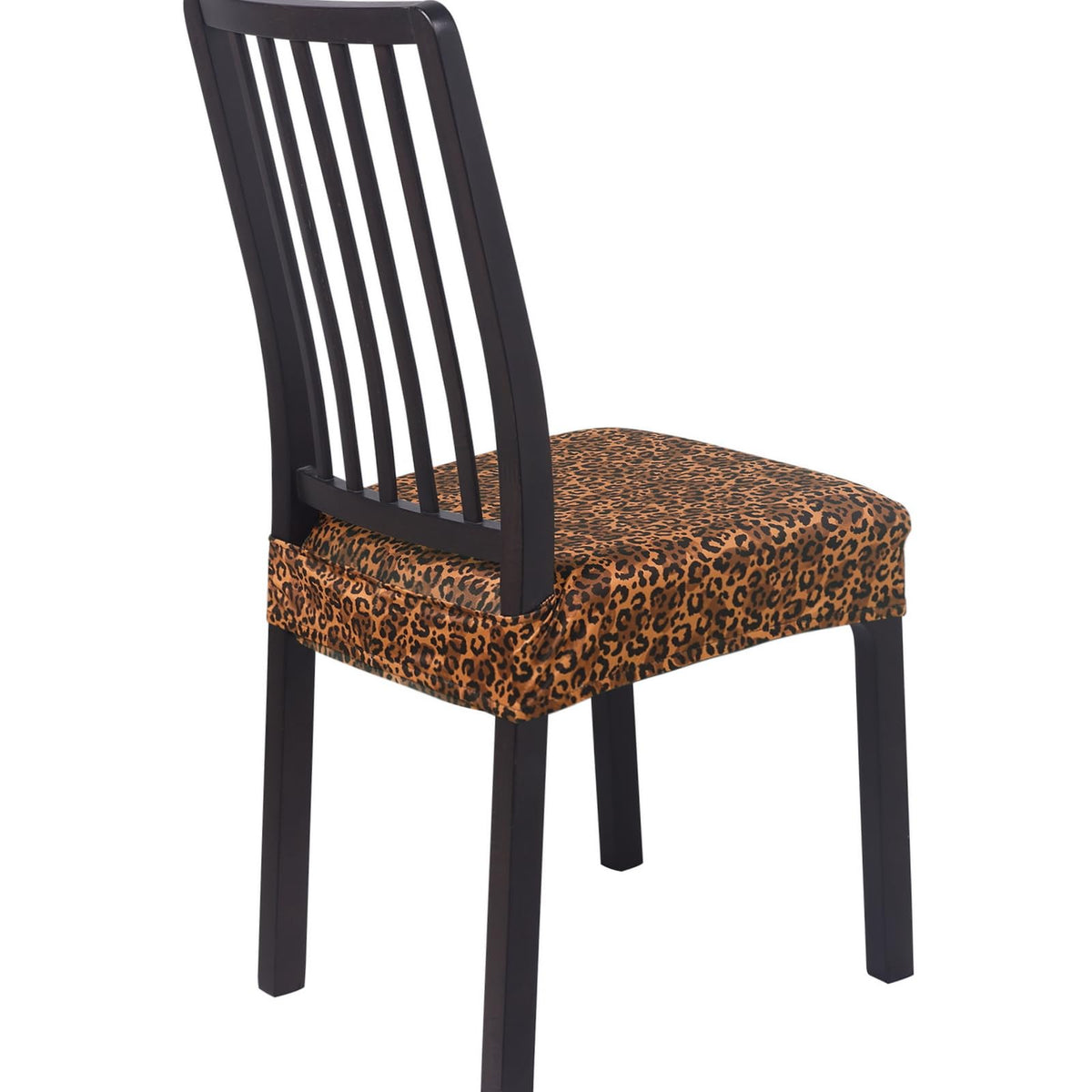 SearchI Dining Chair Seat Covers, Rear Covered(Fall Flower, 4pcs)