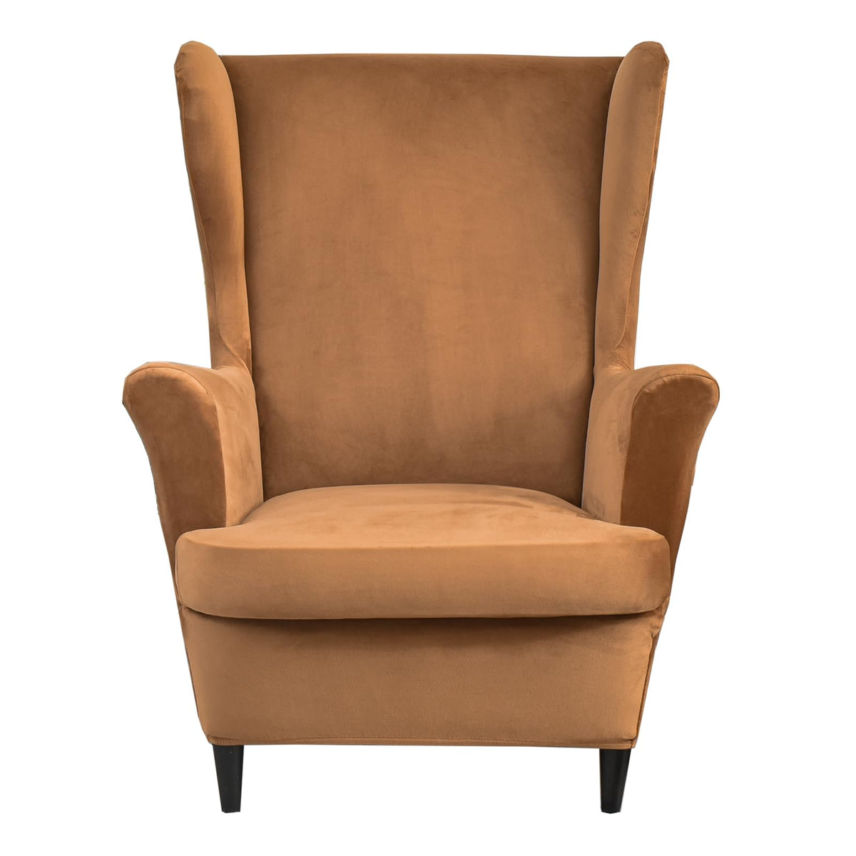KRFOONN Stretch Wing Chair Slipcovers 2 Piece Wingback Chair Covers, A13